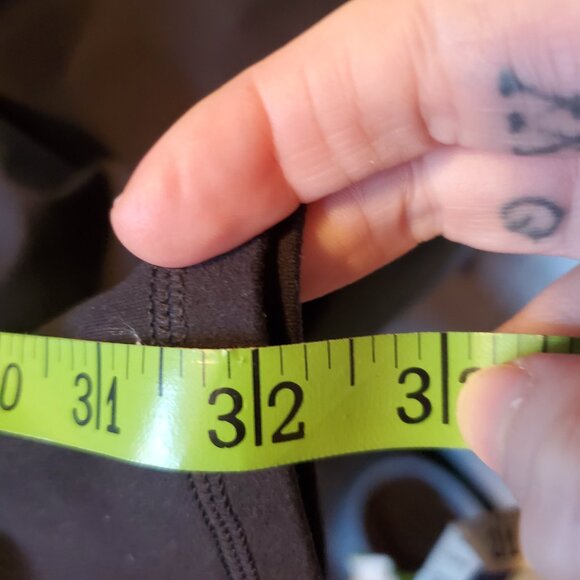 Aerie Solid Black Sporty The Hugger Mini Dress Women's Size Medium - Picture 2 of 6